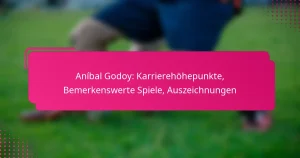 Aníbal Godoy: Karrierehöhepunkte, Bemerkenswerte Spiele, Auszeichnungen