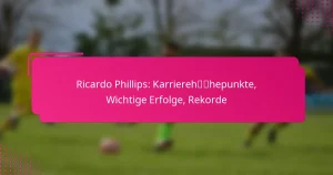 Ricardo Phillips: Karrierehöhepunkte, Wichtige Erfolge, Rekorde